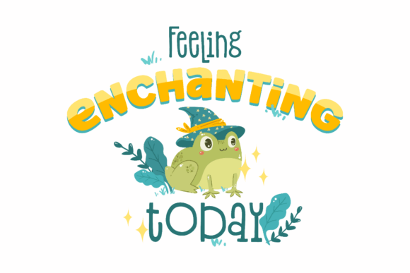 Enchanting Today Frog Graphics for Crafts