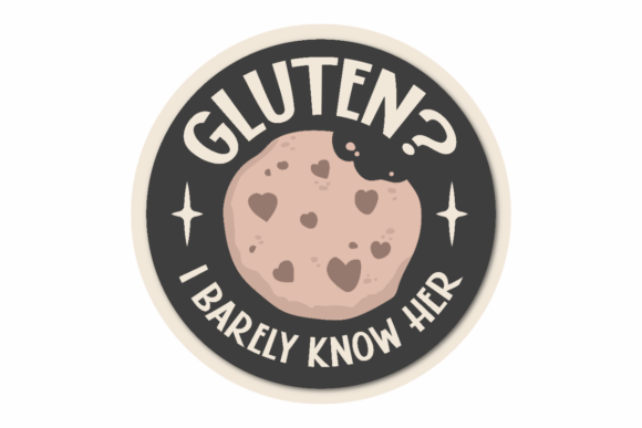 Gluten Barely Know Graphics for Crafts