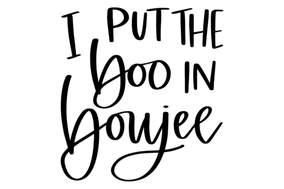 Halloween Boo in Boujee Graphics