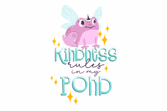 Kindness Pond Fairy Graphics for Crafts