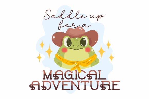 Magical Frog Adventure Graphics for Local Business Branding
