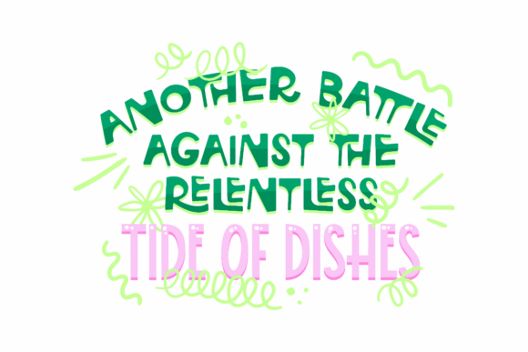 Relentless Dish Battle Graphics for Crafts