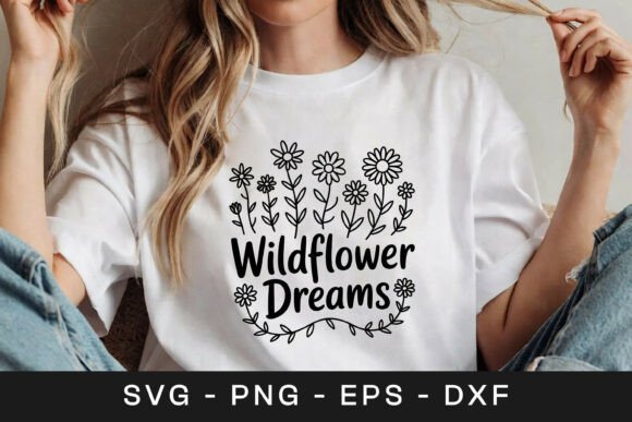 Wildflower Dreams Graphics for Crafts